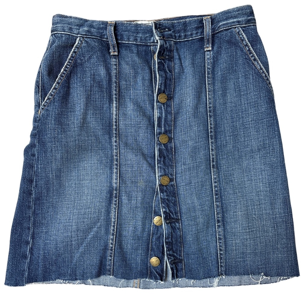 Current Elliot denim skirt